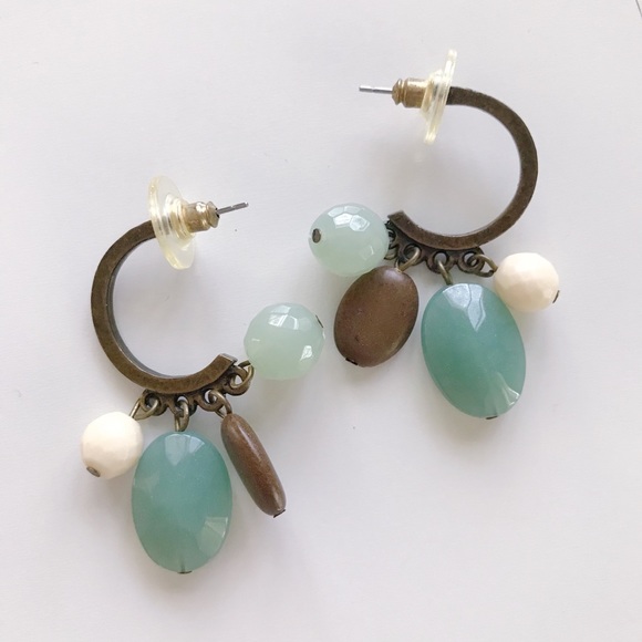 Cookie Lee Jewelry - NWT Cookie Lee | Antique Gold Drop Bead Earrings